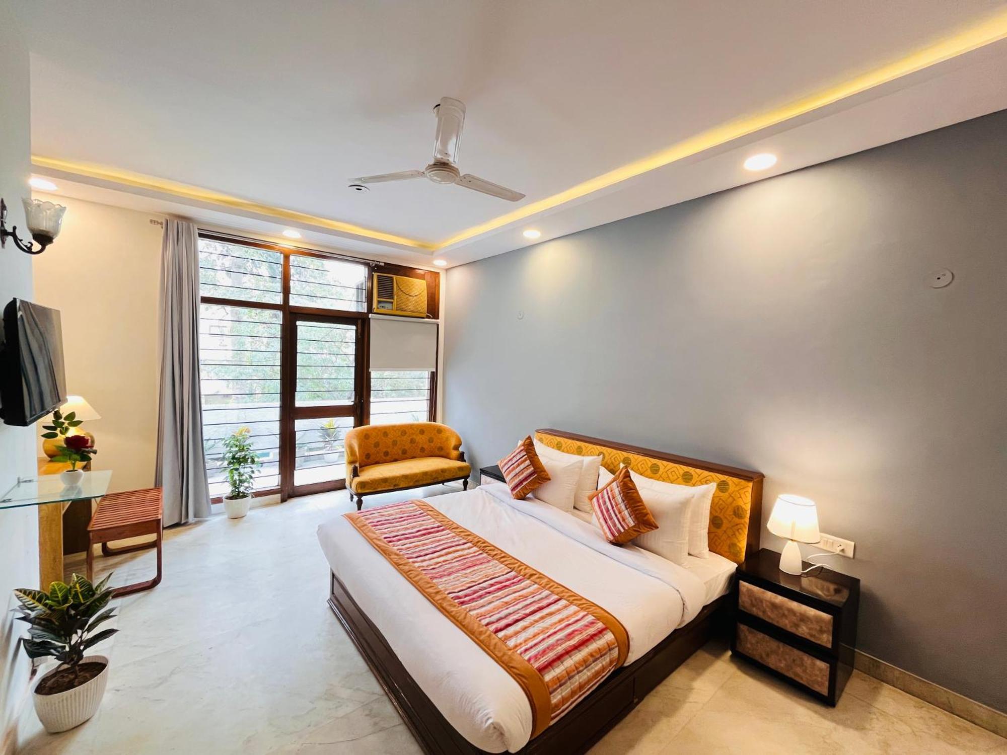 Grove Residency Hauz Khas New Delhi Couple Friendly Hotel Buitenkant foto