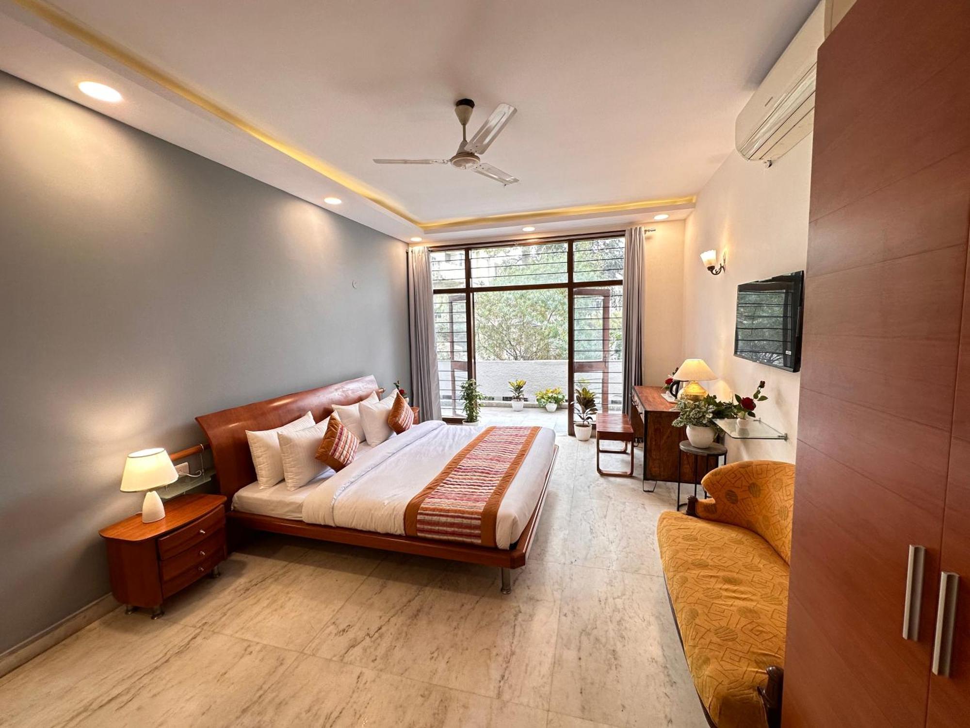 Grove Residency Hauz Khas New Delhi Couple Friendly Hotel Buitenkant foto