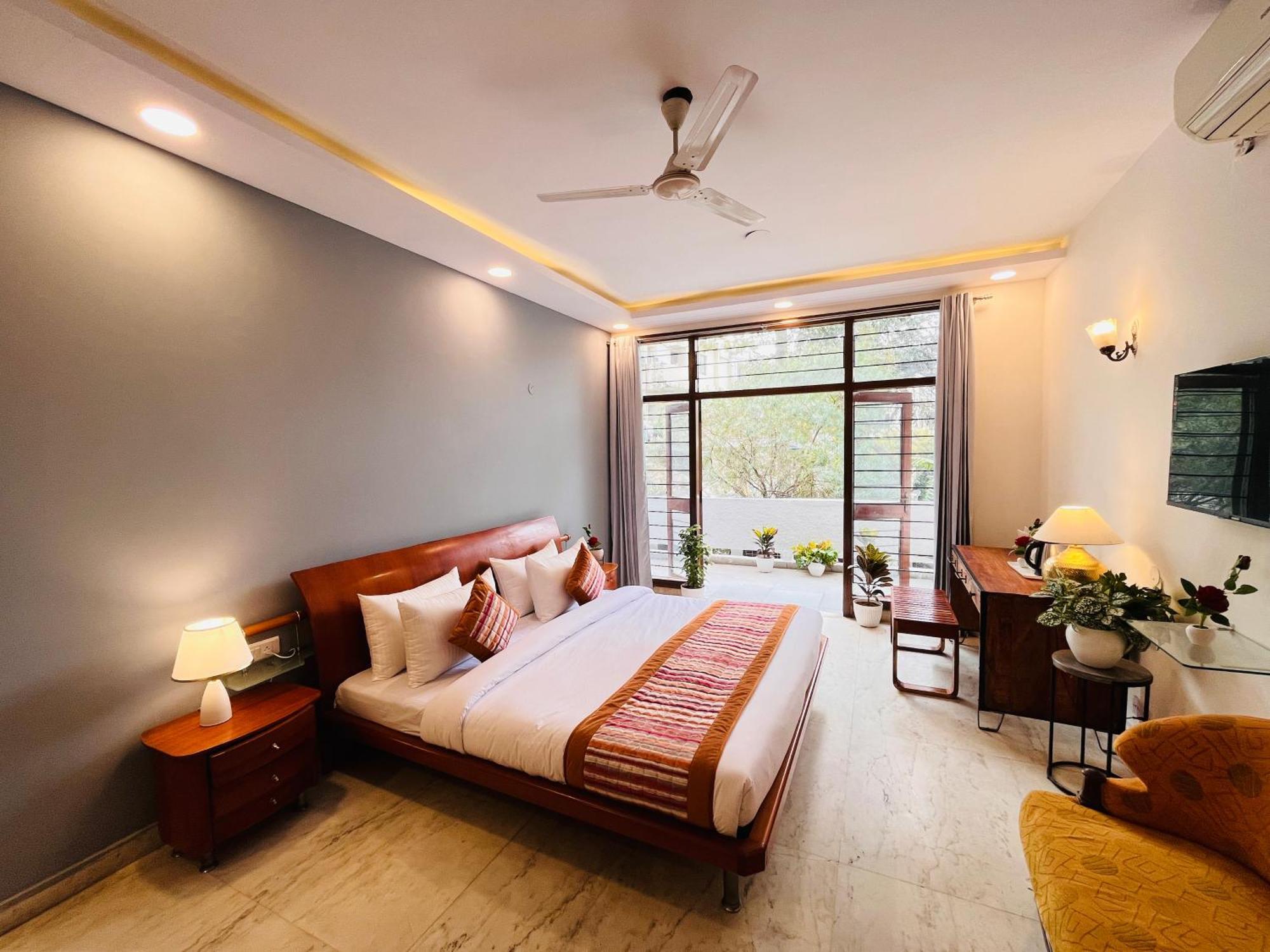 Grove Residency Hauz Khas New Delhi Couple Friendly Hotel Buitenkant foto