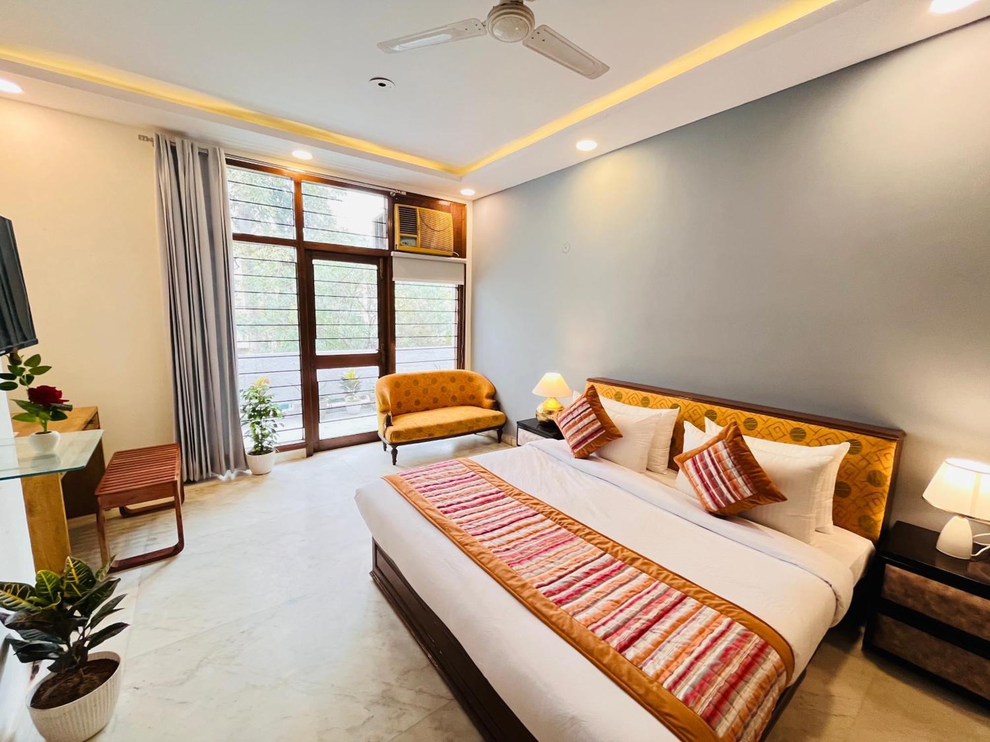 Grove Residency Hauz Khas New Delhi Couple Friendly Hotel Buitenkant foto