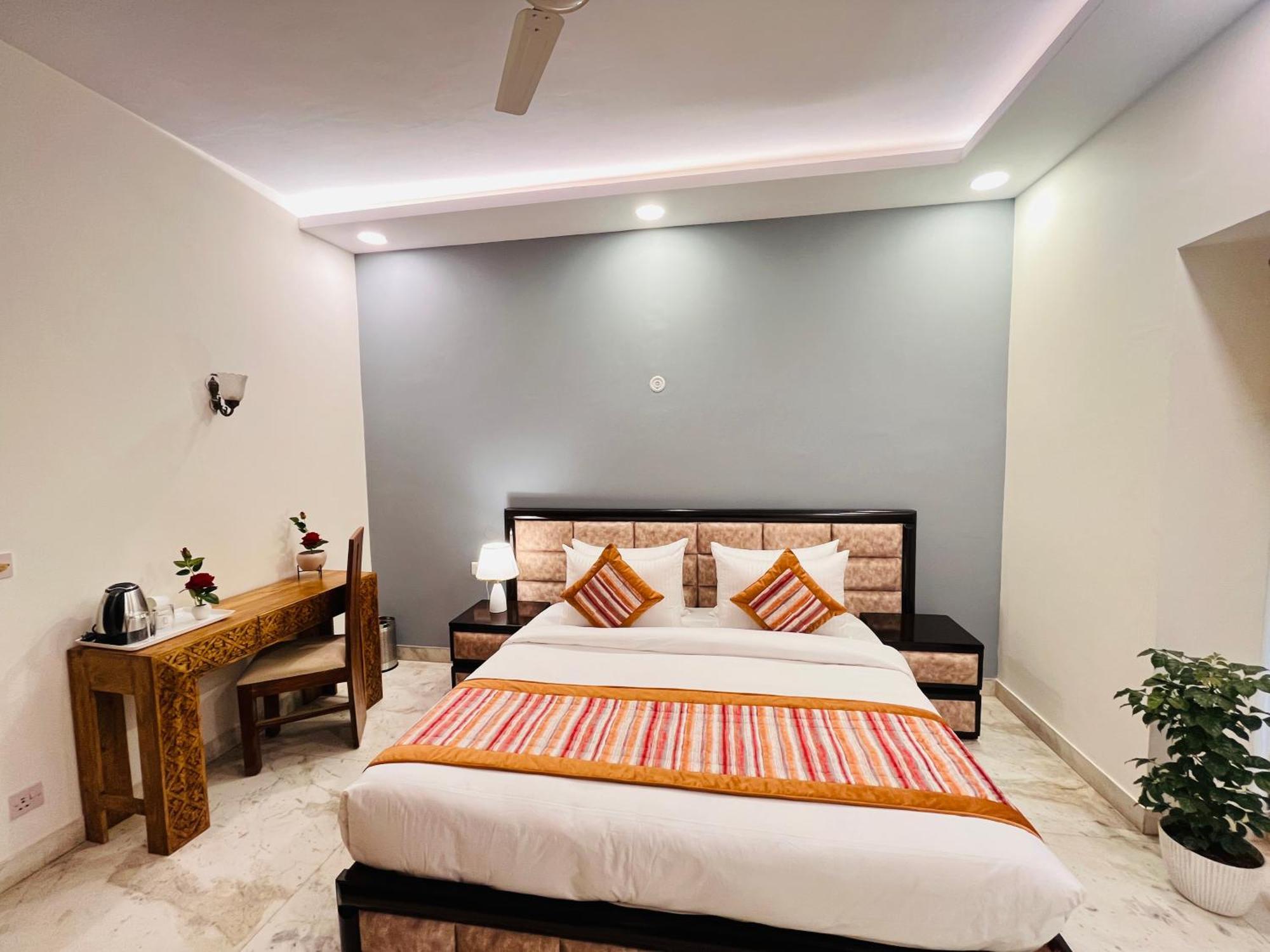 Grove Residency Hauz Khas New Delhi Couple Friendly Hotel Buitenkant foto