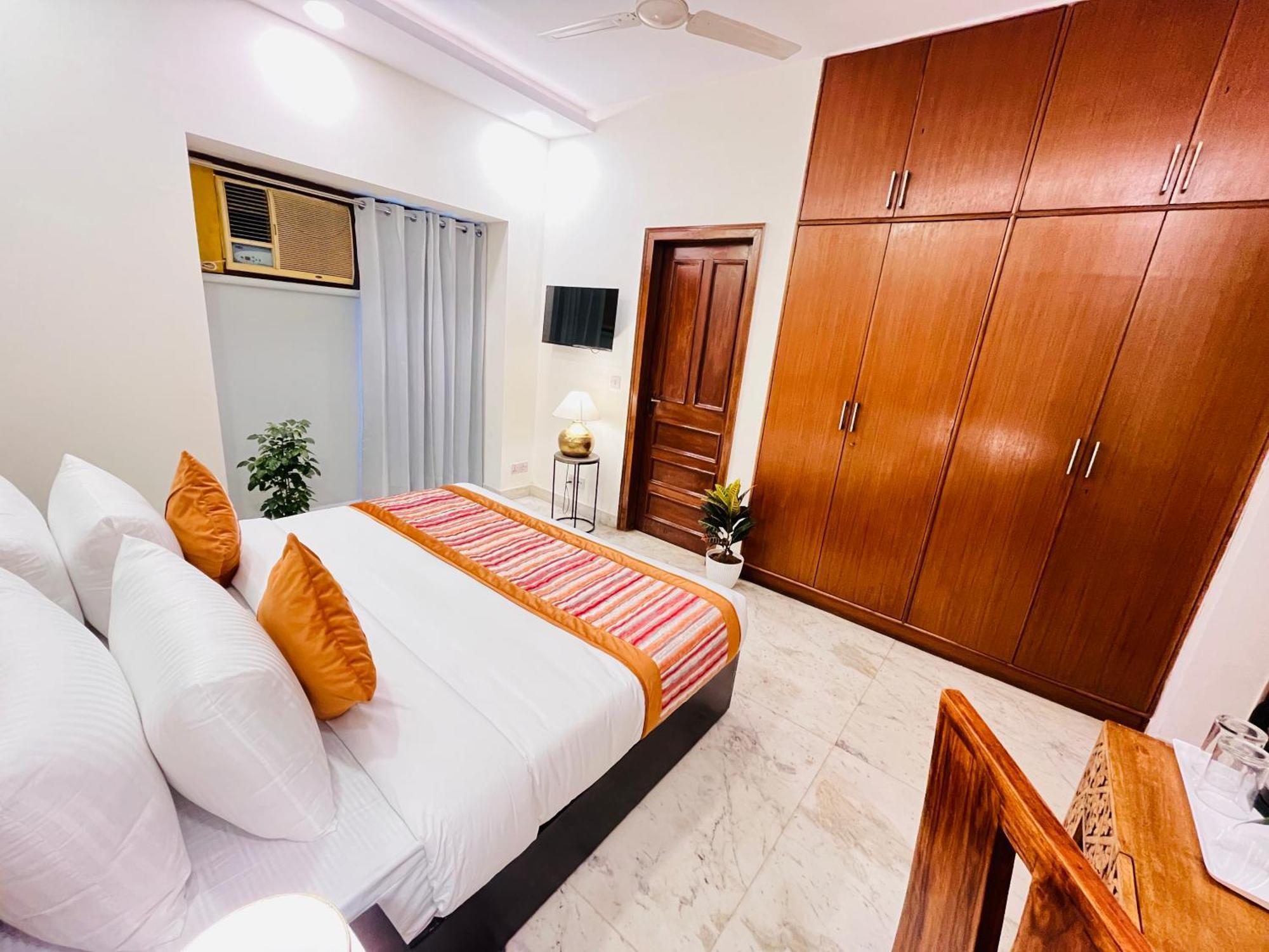 Grove Residency Hauz Khas New Delhi Couple Friendly Hotel Buitenkant foto