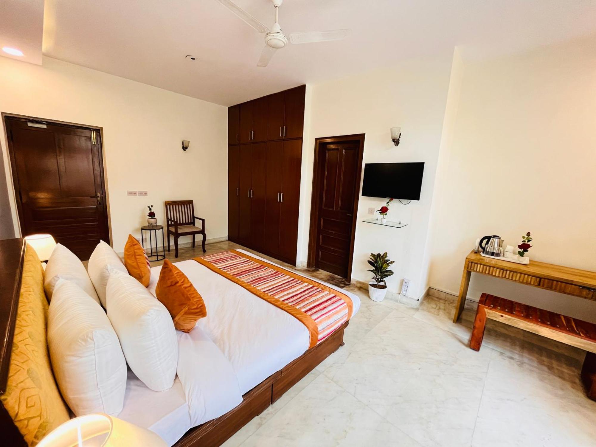 Grove Residency Hauz Khas New Delhi Couple Friendly Hotel Buitenkant foto