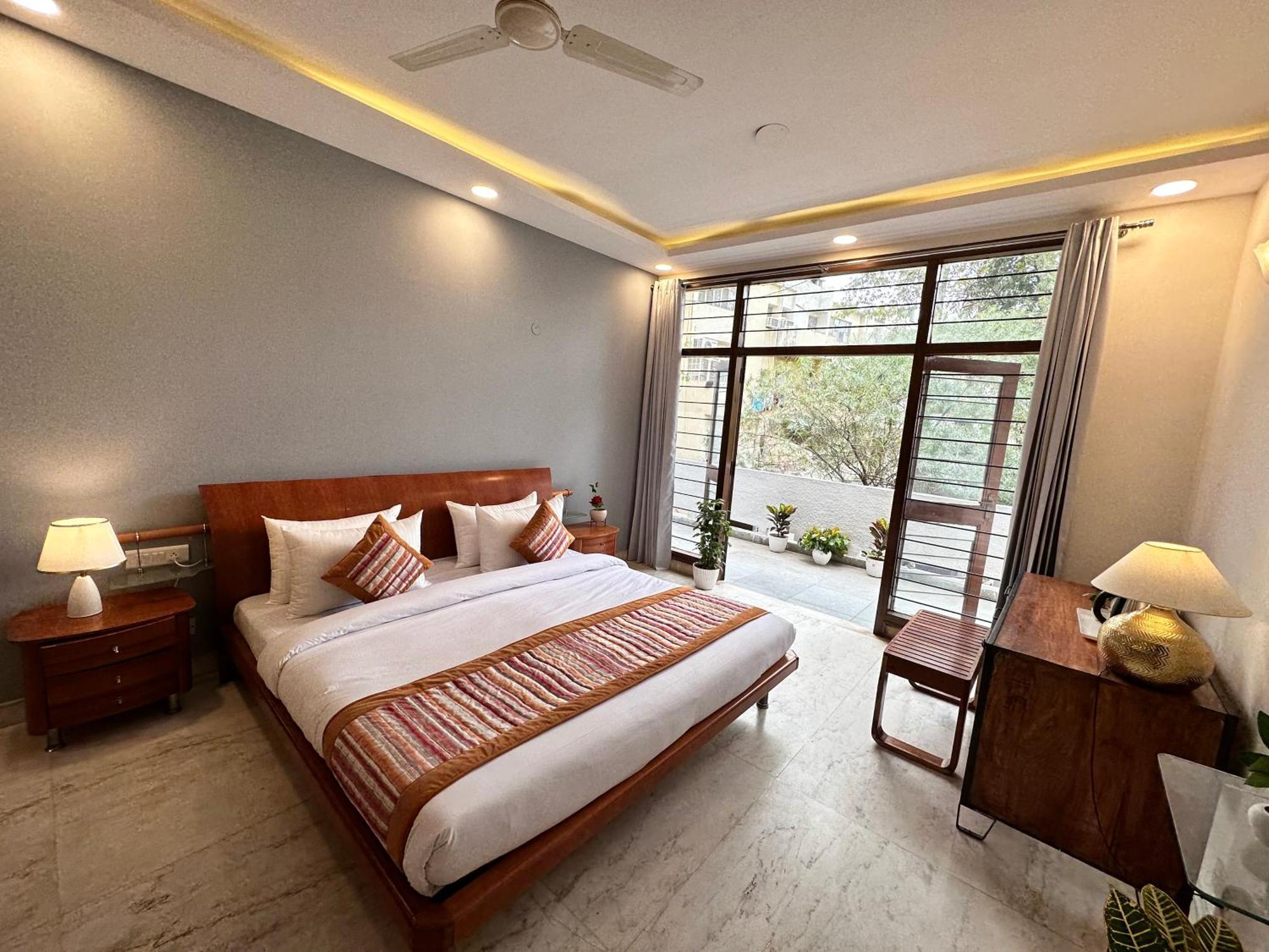 Grove Residency Hauz Khas New Delhi Couple Friendly Hotel Buitenkant foto