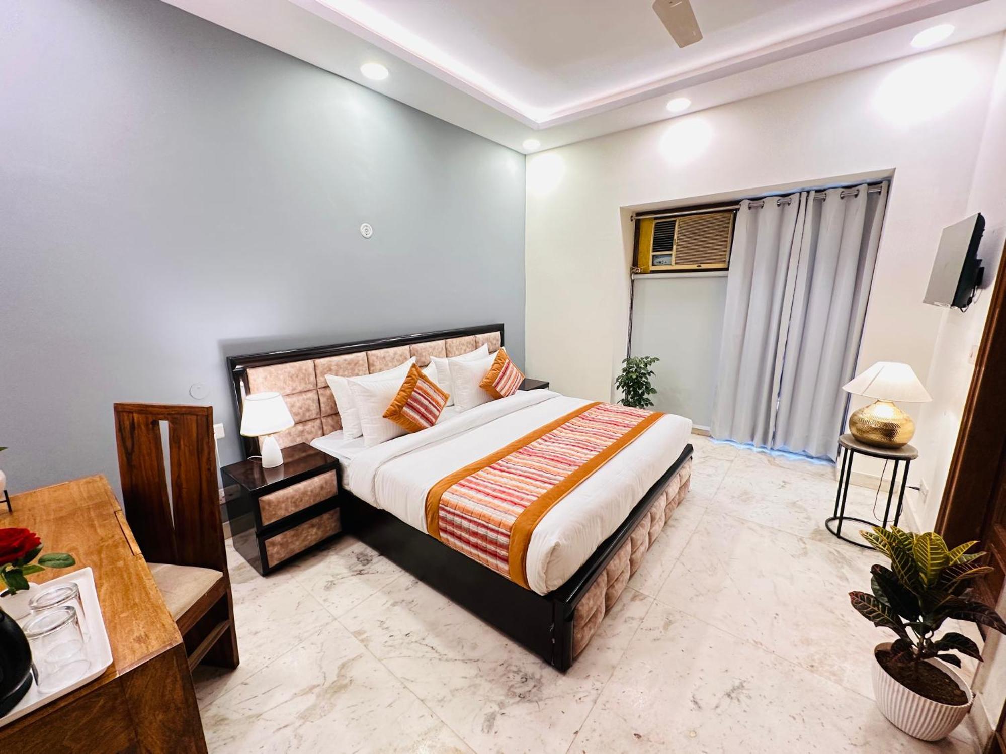 Grove Residency Hauz Khas New Delhi Couple Friendly Hotel Buitenkant foto