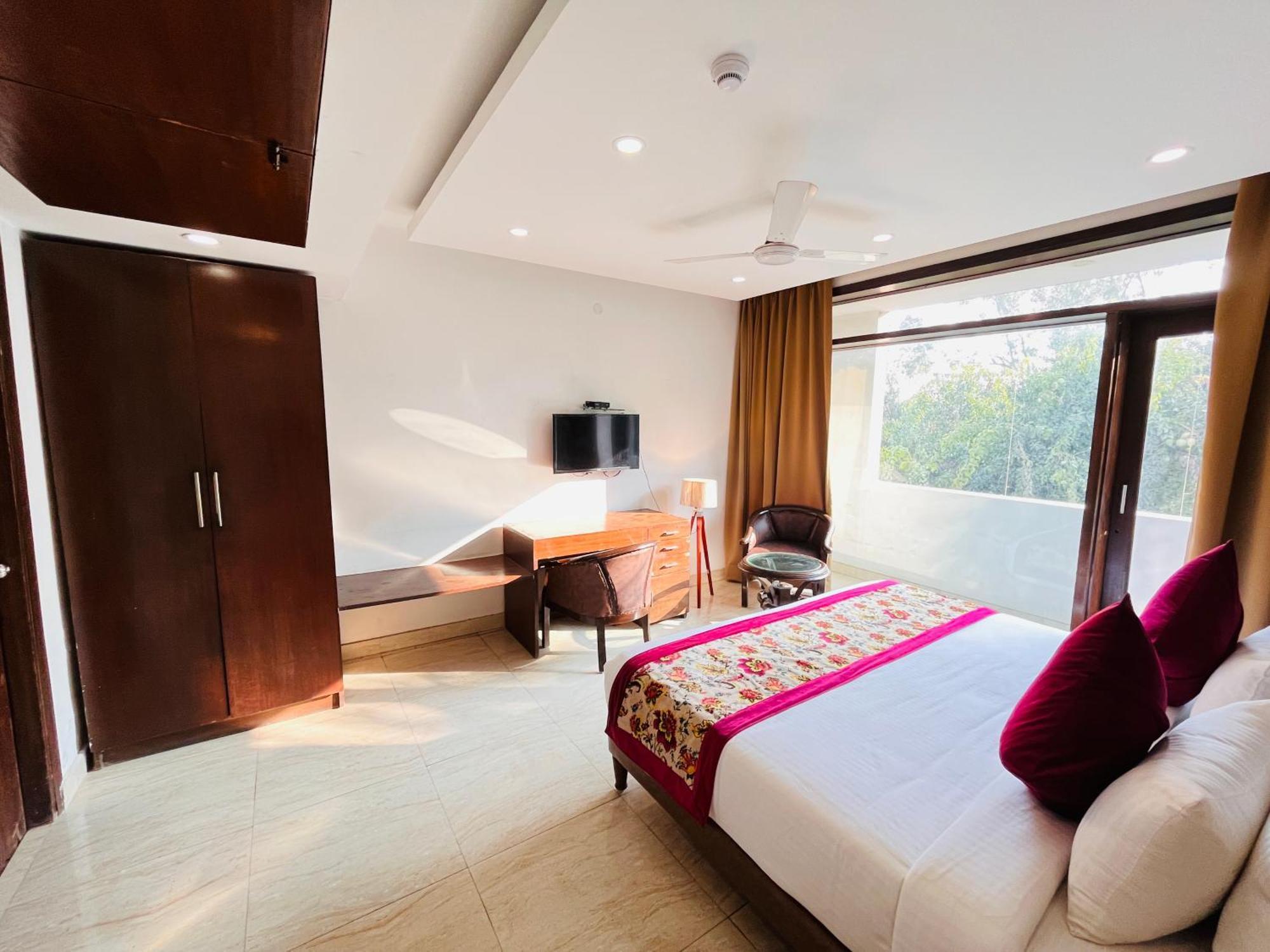 Grove Residency Hauz Khas New Delhi Couple Friendly Hotel Buitenkant foto